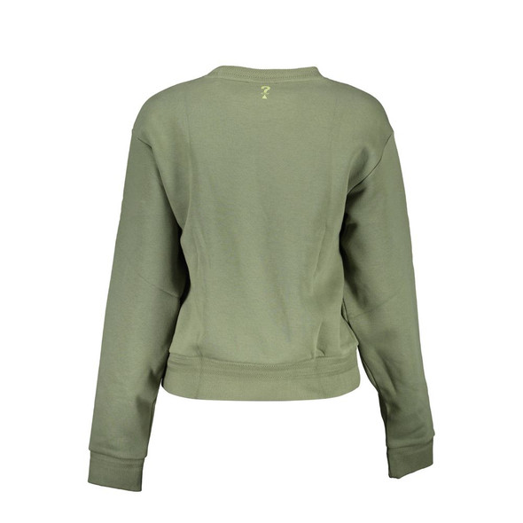 Guess Jeans Green Cotton Sweater GU-10156 Guess Jeans Green Cotton Sweater GU-10156
