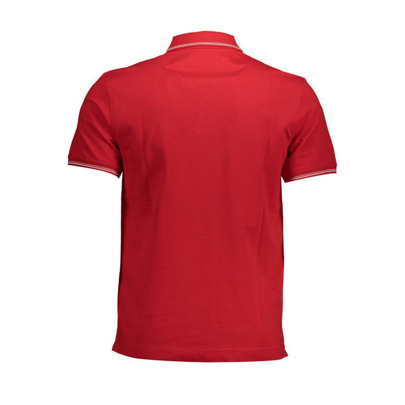 Harmont & Blaine Red Cotton Polo Shirt HA-11240 Harmont & Blaine Red Cotton Polo Shirt HA-11240