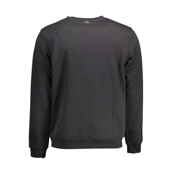 Calvin Klein Black Cotton Sweater CA-12224 Calvin Klein Black Cotton Sweater CA-12224