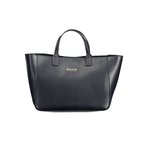 Tommy Hilfiger Blue Polyethylene Handbag TO-12487 Tommy Hilfiger Blue Polyethylene Handbag TO-12487