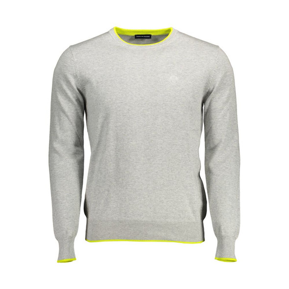 Gray Cotton Sweater NO-12527 Gray Cotton Sweater NO-12527