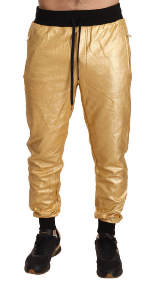 Gold Pig Of The Year Cotton Trousers Pants Gold Pig Of The Year Cotton Trousers Pants