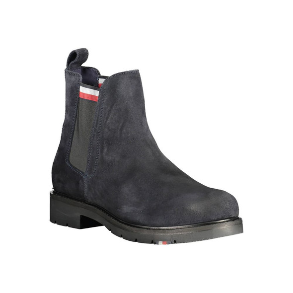 Tommy Hilfiger Blue Polyester Boot Tommy Hilfiger Blue Polyester Boot
