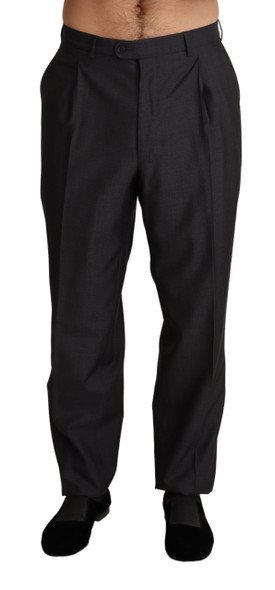 Dolce & Gabbana Gray Wool Blend Formal Trousers Pants Dolce & Gabbana Gray Wool Blend Formal Trousers Pants