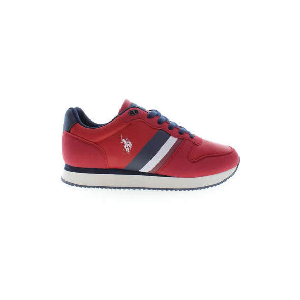 U.S. POLO ASSN. Red Polyester Sneaker U.S. POLO ASSN. Red Polyester Sneaker