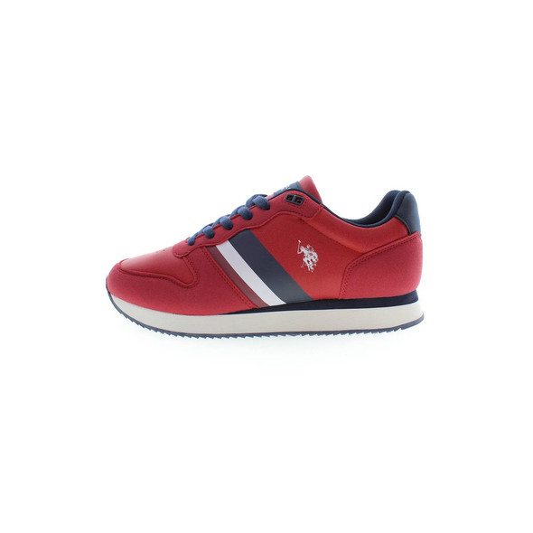 U.S. POLO ASSN. Red Polyester Sneaker U.S. POLO ASSN. Red Polyester Sneaker