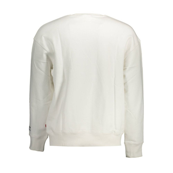Levi's White Cotton Sweater Levi's White Cotton Sweater