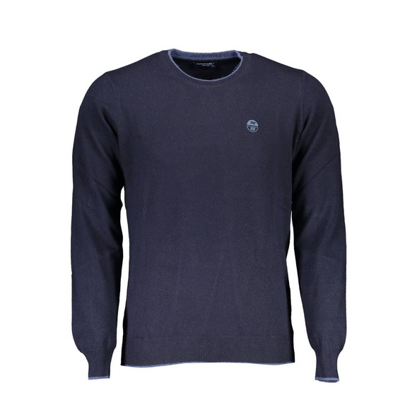 North Sails Blue Wool Sweater North Sails Blue Wool Sweater