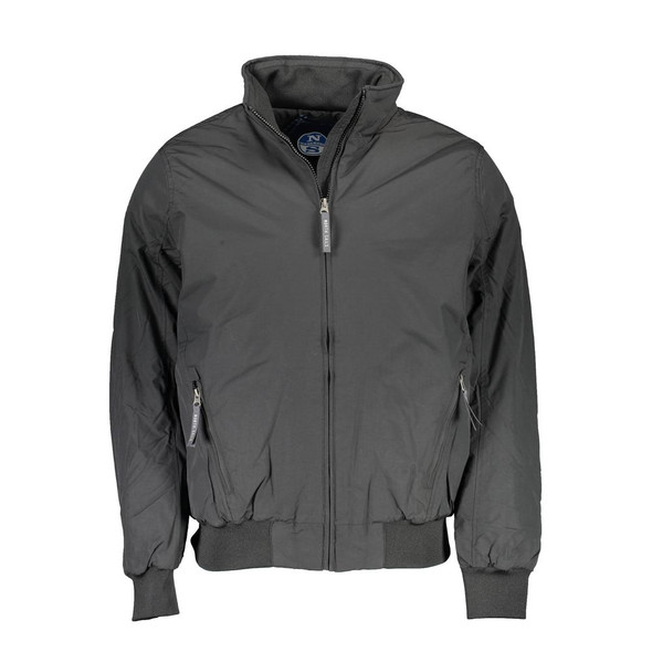 North Sails Black Polyester Jacket NO-16283 North Sails Black Polyester Jacket NO-16283