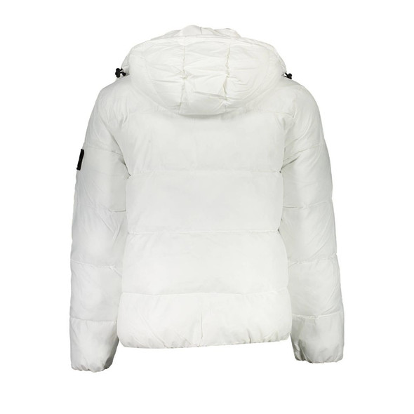 Calvin Klein White Polyester Jacket Calvin Klein White Polyester Jacket