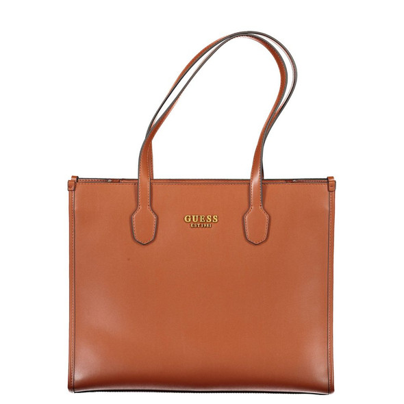 Brown Polyethylene Handbag GU-17236 Brown Polyethylene Handbag GU-17236