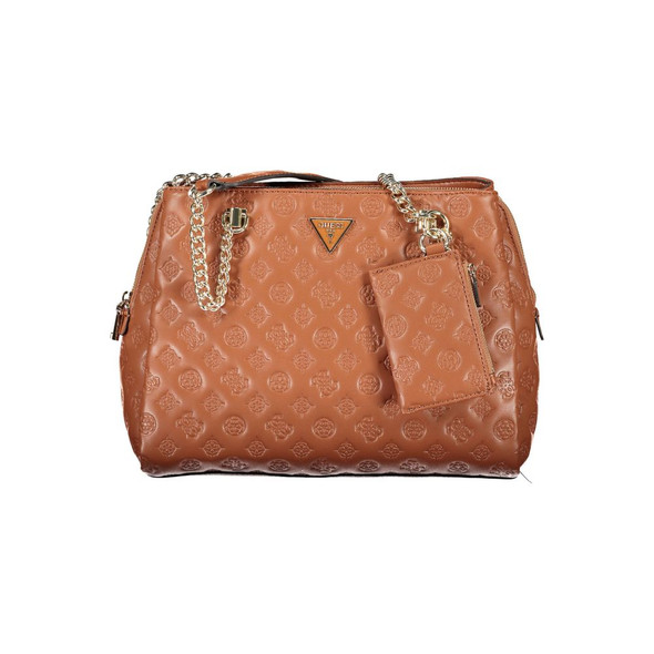 Brown Polyethylene Handbag GU-17241 Brown Polyethylene Handbag GU-17241