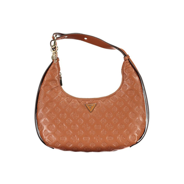 Brown Polyethylene Handbag GU-17266 Brown Polyethylene Handbag GU-17266