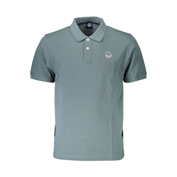 Green Cotton Polo Shirt NO-17668 Green Cotton Polo Shirt NO-17668