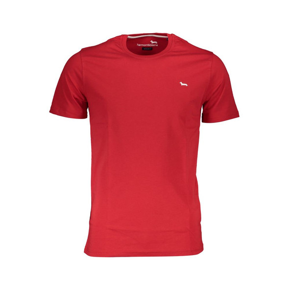 Harmont & Blaine Red Cotton T-Shirt Harmont & Blaine Red Cotton T-Shirt