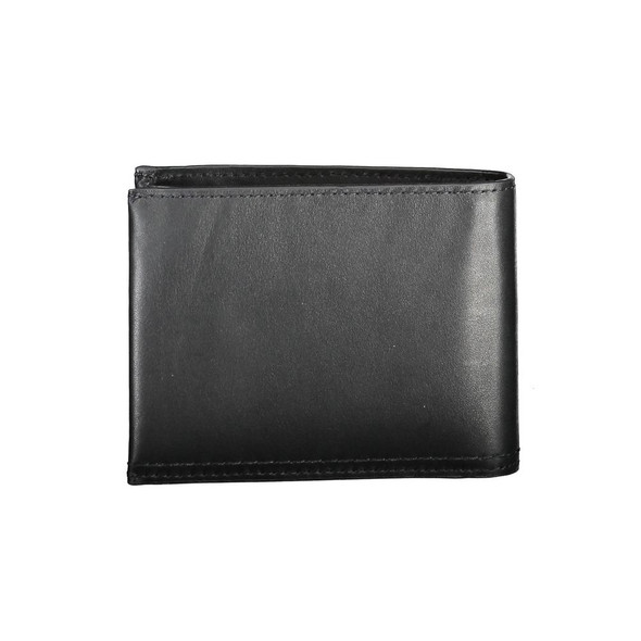Black Leather Wallet CA-20523 Black Leather Wallet CA-20523