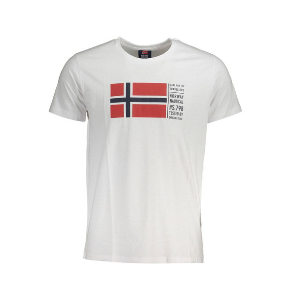 Norway 1963 White Cotton T-Shirt NO-20817 Norway 1963 White Cotton T-Shirt NO-20817