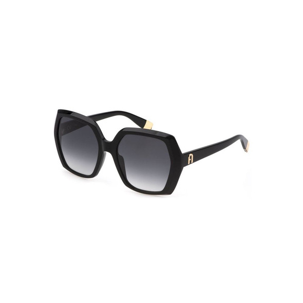 Furla Black Acetate Women's Sunglass Furla Black Acetate Women's Sunglass