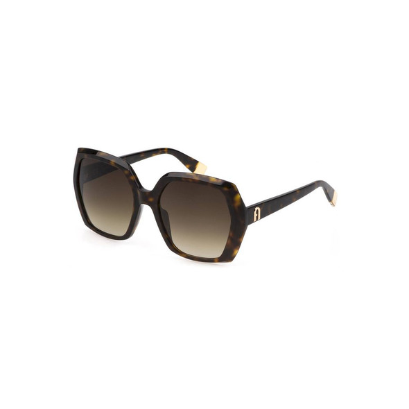 Furla Brown Acetate Women Sunglass Furla Brown Acetate Women Sunglass