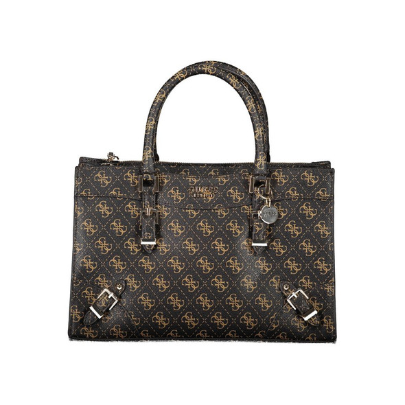 Brown Polyethylene Handbag GU-21528 Brown Polyethylene Handbag GU-21528