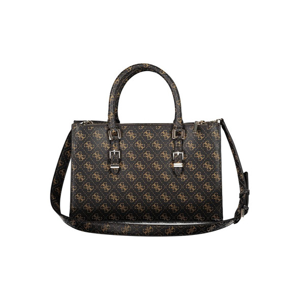 Brown Polyethylene Handbag GU-21528 Brown Polyethylene Handbag GU-21528
