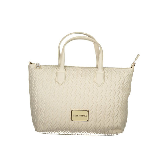 Mario Valentino White Polyethylene Handbag VA-21559 Mario Valentino White Polyethylene Handbag VA-21559