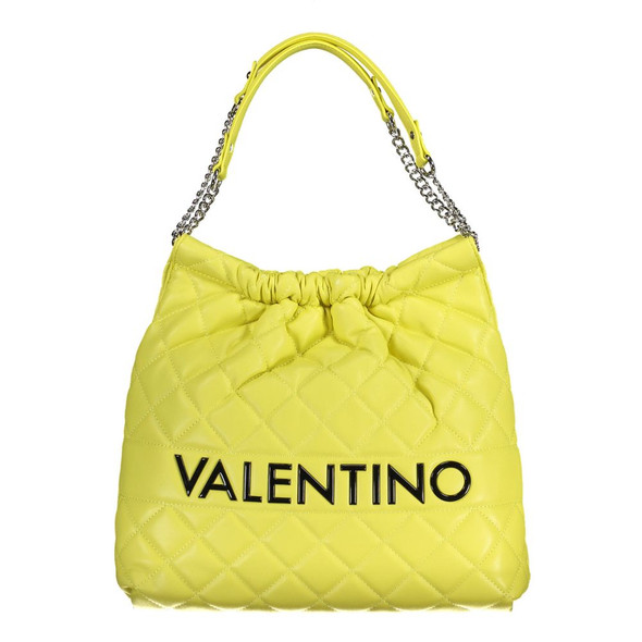 Yellow Polyethylene Handbag VA-21566 Yellow Polyethylene Handbag VA-21566