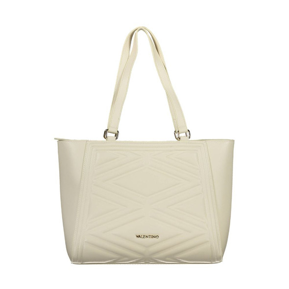 Mario Valentino Beige Polyethylene Handbag VA-21569 Mario Valentino Beige Polyethylene Handbag VA-21569