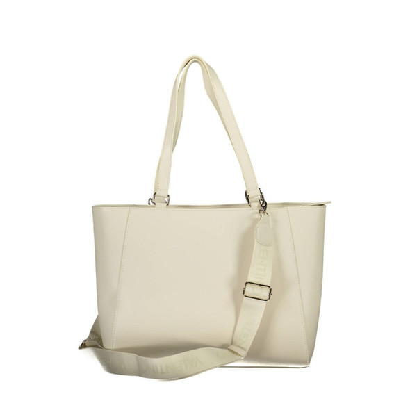 Mario Valentino Beige Polyethylene Handbag VA-21569 Mario Valentino Beige Polyethylene Handbag VA-21569