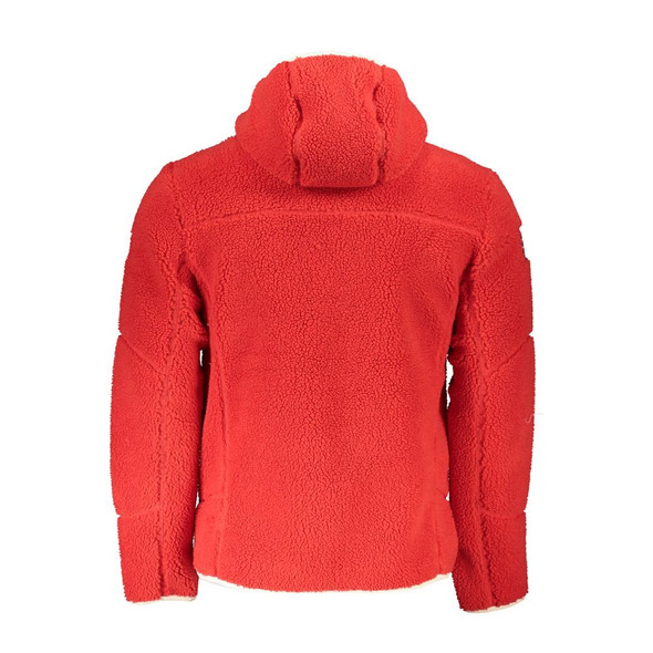 Napapijri Red Polyester Jacket Napapijri Red Polyester Jacket