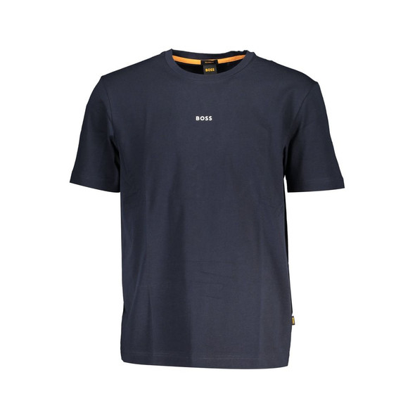 Hugo Boss Blue Cotton T-Shirt Hugo Boss Blue Cotton T-Shirt