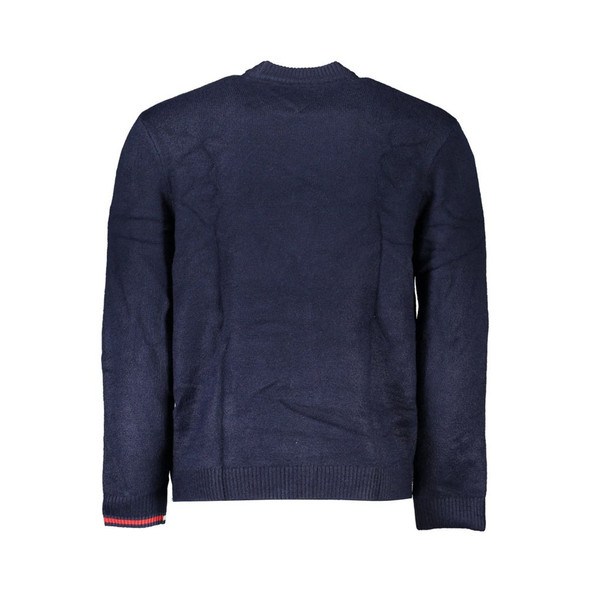 Tommy Hilfiger Blue Polyester Sweater Tommy Hilfiger Blue Polyester Sweater