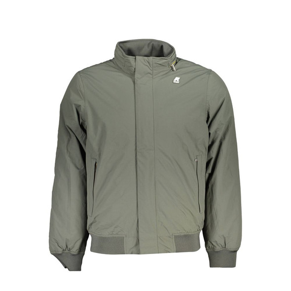 Green Polyester Jacket KW-22198 Green Polyester Jacket KW-22198