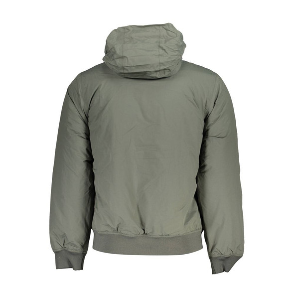 Green Polyester Jacket KW-22198 Green Polyester Jacket KW-22198