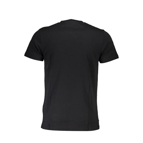 Cavalli Class Black Cotton T-Shirt CA-22262 Cavalli Class Black Cotton T-Shirt CA-22262
