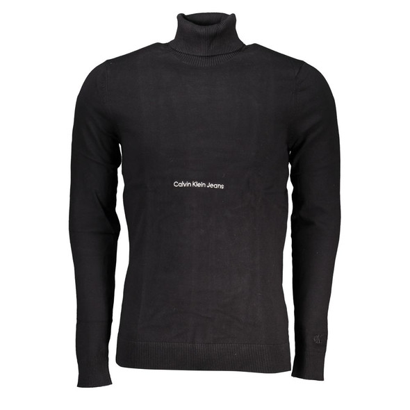 Calvin Klein Black Cotton Sweater CA-25452 Calvin Klein Black Cotton Sweater CA-25452