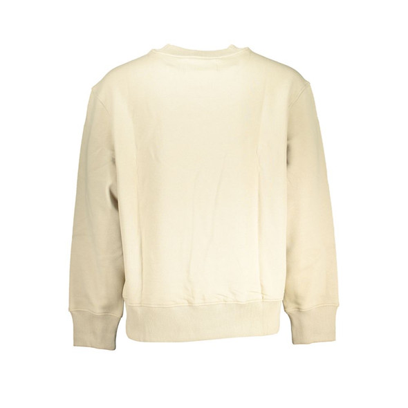 Calvin Klein Beige Cotton Sweater CA-25466 Calvin Klein Beige Cotton Sweater CA-25466