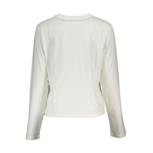 Tommy Hilfiger White Cotton Tops & T-Shirt TO-25499 Tommy Hilfiger White Cotton Tops & T-Shirt TO-25499