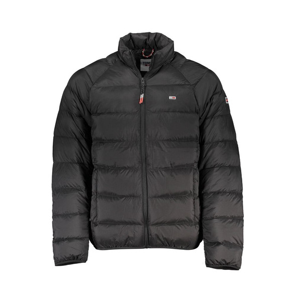 Tommy Hilfiger Black Polyamide Jacket TO-26263 Tommy Hilfiger Black Polyamide Jacket TO-26263