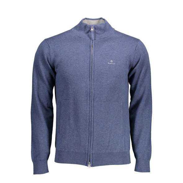 Gant Blue Cotton Sweater GA-26275 Gant Blue Cotton Sweater GA-26275