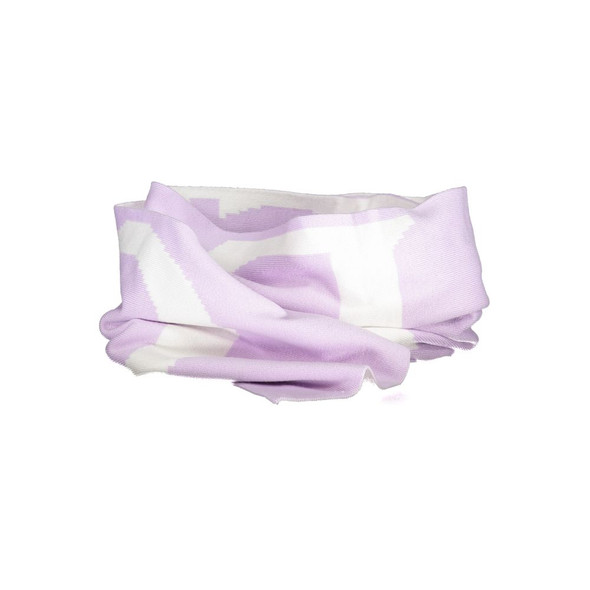 Guess Jeans Purple Cotton Scarf Guess Jeans Purple Cotton Scarf