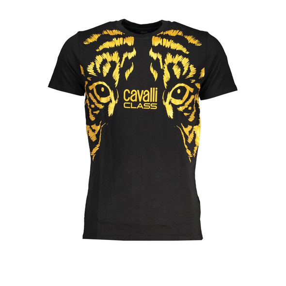 Black Cotton T-Shirt CA-28491 Black Cotton T-Shirt CA-28491