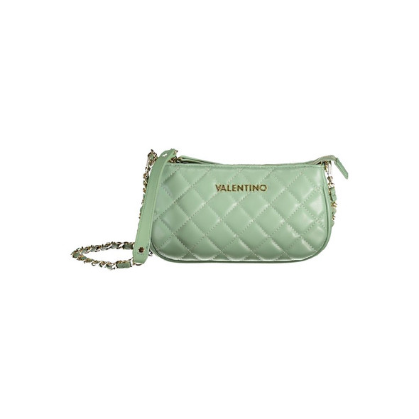 Mario Valentino Green Polyethylene Handbag VA-30016 Mario Valentino Green Polyethylene Handbag VA-30016