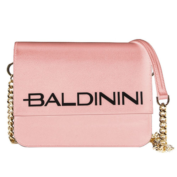 Baldinini Trend Pink Calfskin Handbag Baldinini Trend Pink Calfskin Handbag