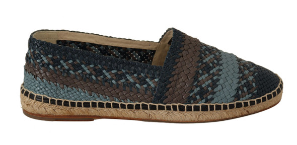 Blue Gray Slip On Buffalo Espadrille Shoes Blue Gray Slip On Buffalo Espadrille Shoes