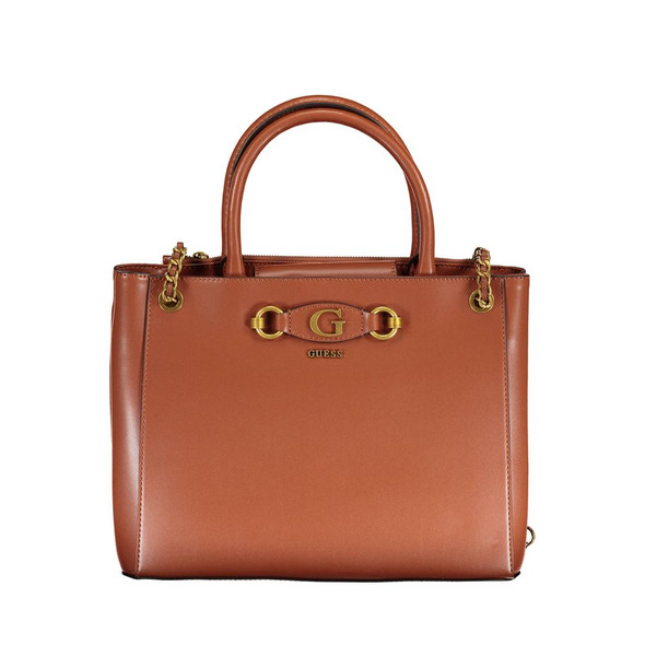 Brown Polyethylene Handbag GU-17518 Brown Polyethylene Handbag GU-17518