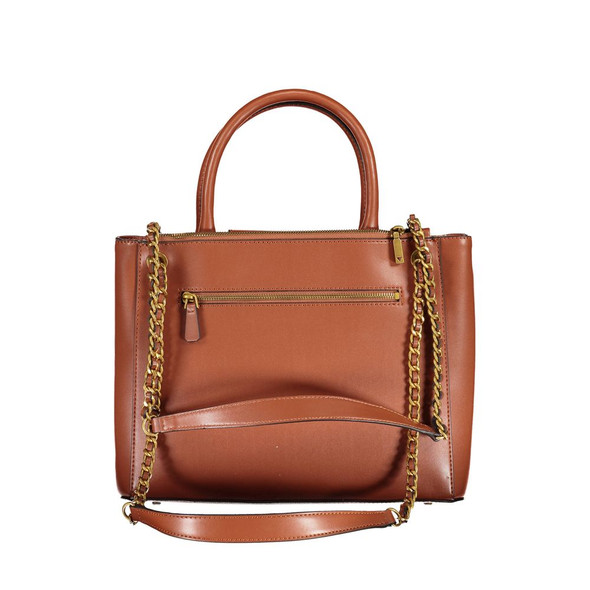Brown Polyethylene Handbag GU-17518 Brown Polyethylene Handbag GU-17518