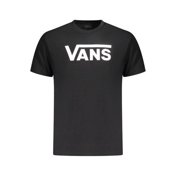 Vans Black Cotton T-Shirt VA-35716 Vans Black Cotton T-Shirt VA-35716