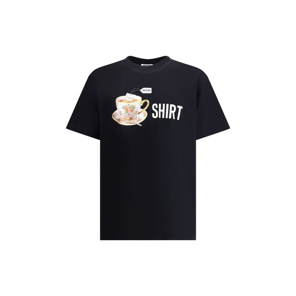 Moschino T-shirt whit maxi print MO252ZZ0728252ZZ52411555BB Moschino T-shirt whit maxi print MO252ZZ0728252ZZ52411555BB