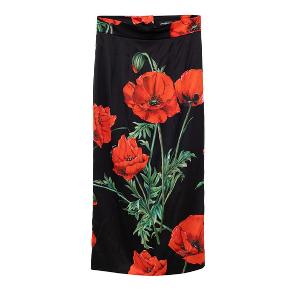 Bicolor Silk Skirt Bicolor Silk Skirt